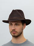 Шляпа HERMAN арт. MAC TUCKER (коричневый)